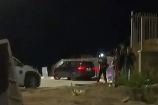 Representatives of Azerbaijani and Turkish media came under rocket fire in Israel
