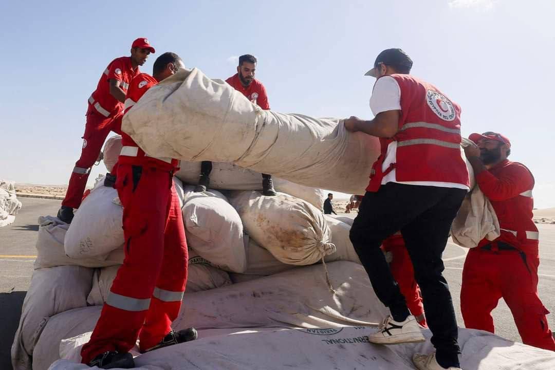 G'azo sektoriga birinchi gumanitar yordam yetib keldi