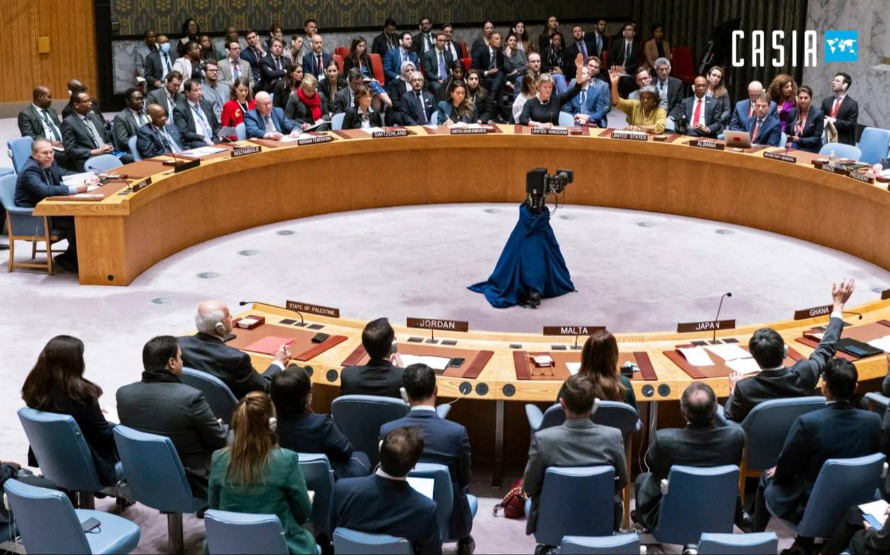 US pushes UN to back Israel self-defense, demand Iran stop arms to Hamas