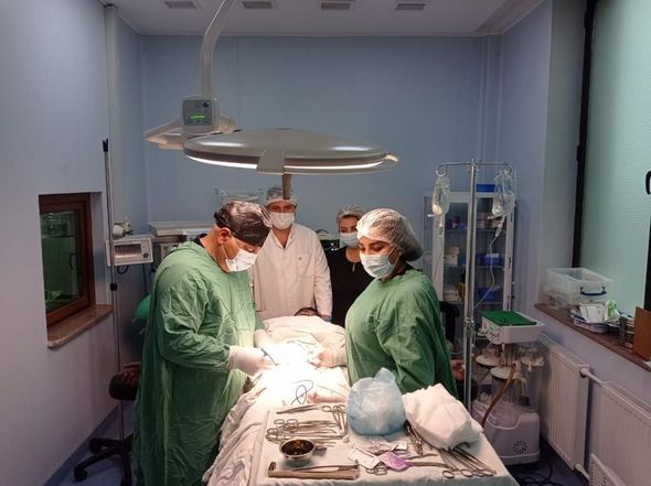 First surgical operation performed in Khankendi