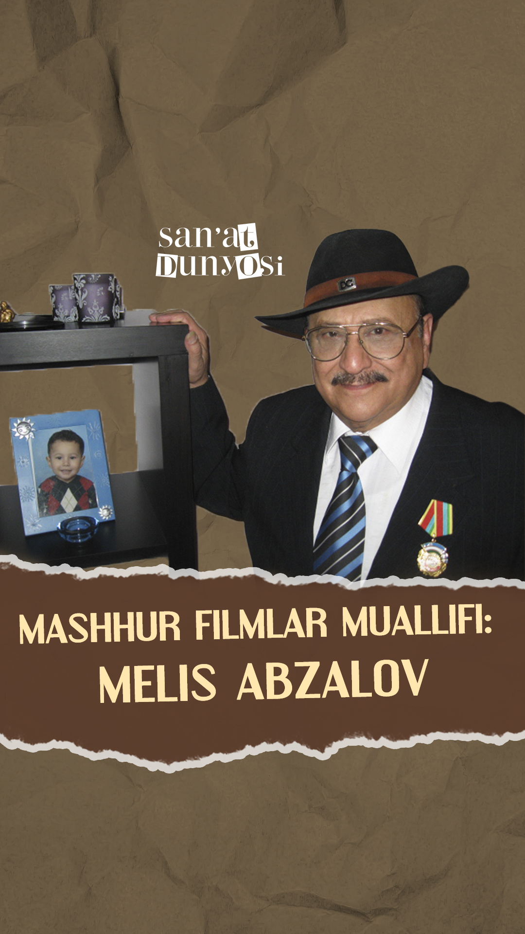 🎥 Author of famous films Melis Abzalov