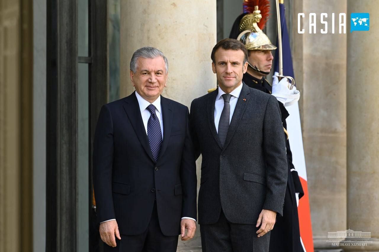 French President Emmanuel Macron will visit Uzbekistan on November 2