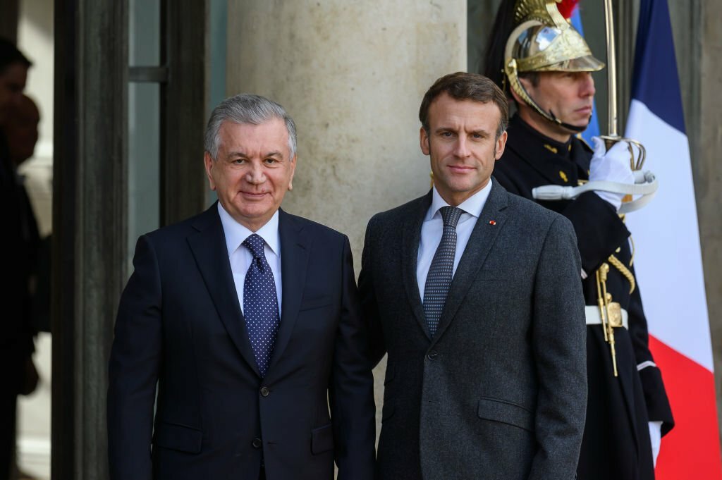 Shavkat Mirziyoyev and Emmanuel Macron will hold talks in Samarkand