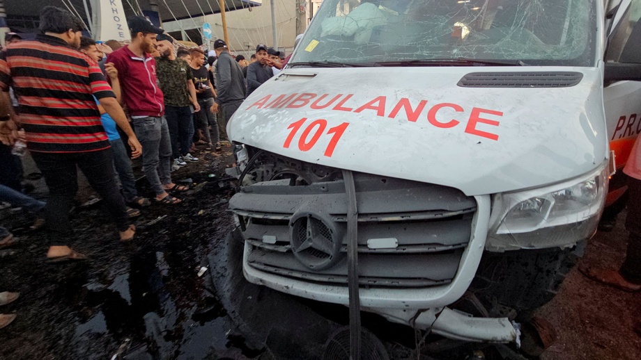 15 people were killed as a result of the Israeli air force's attack on the Gaza ambulance