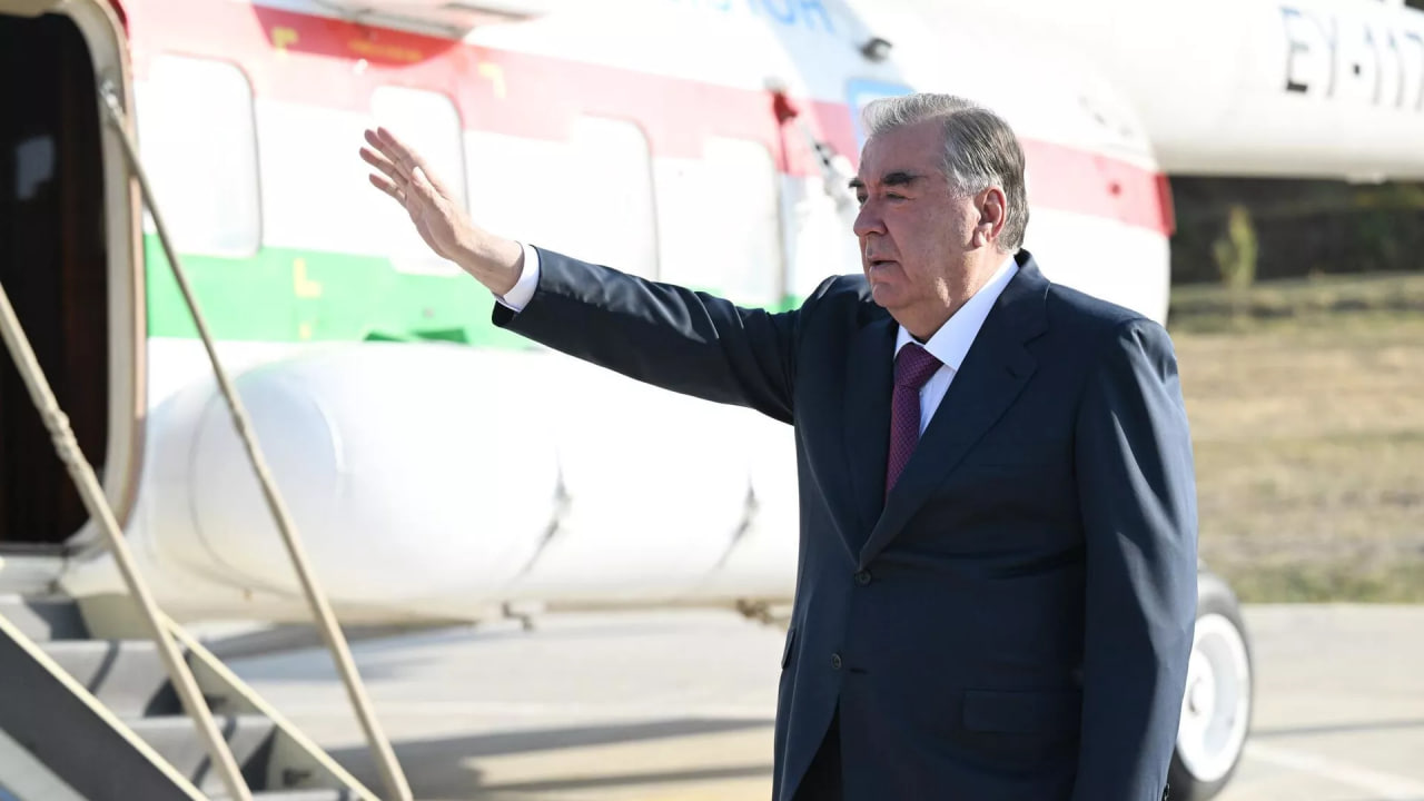 Rakhmon flew to Saudi Arabia