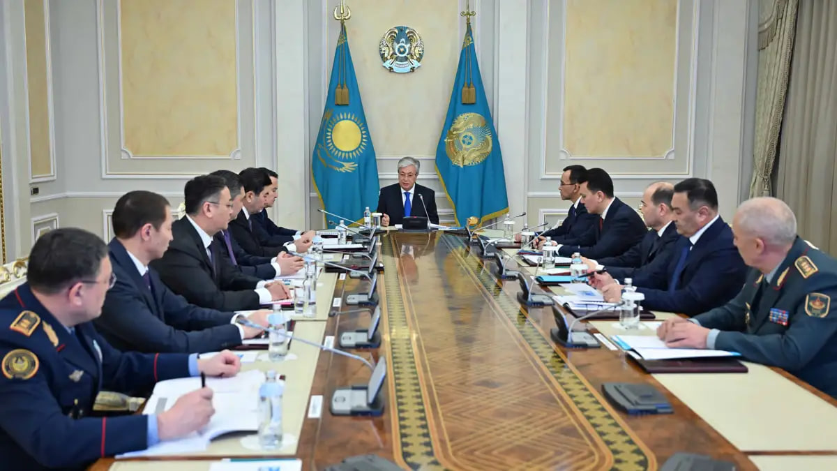 The President of Kazakhstan held a meeting of the Security Council