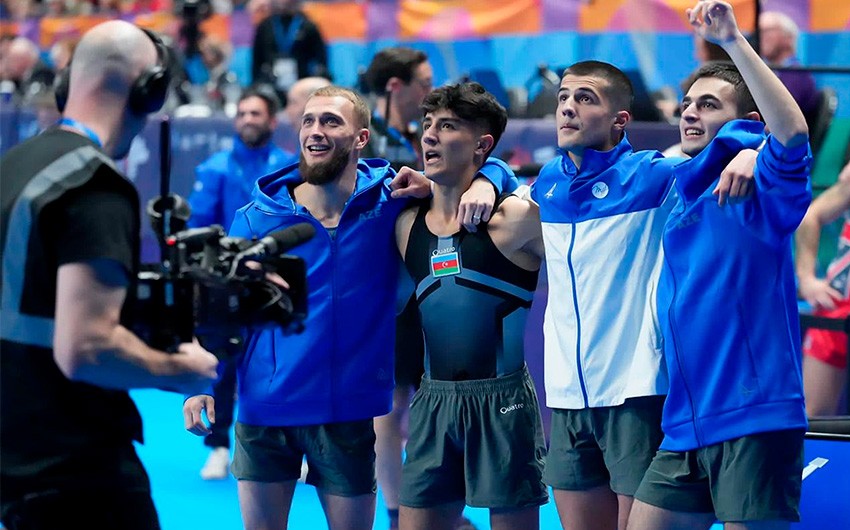 Azerbaijani gymnasts become world champions in Birmingham