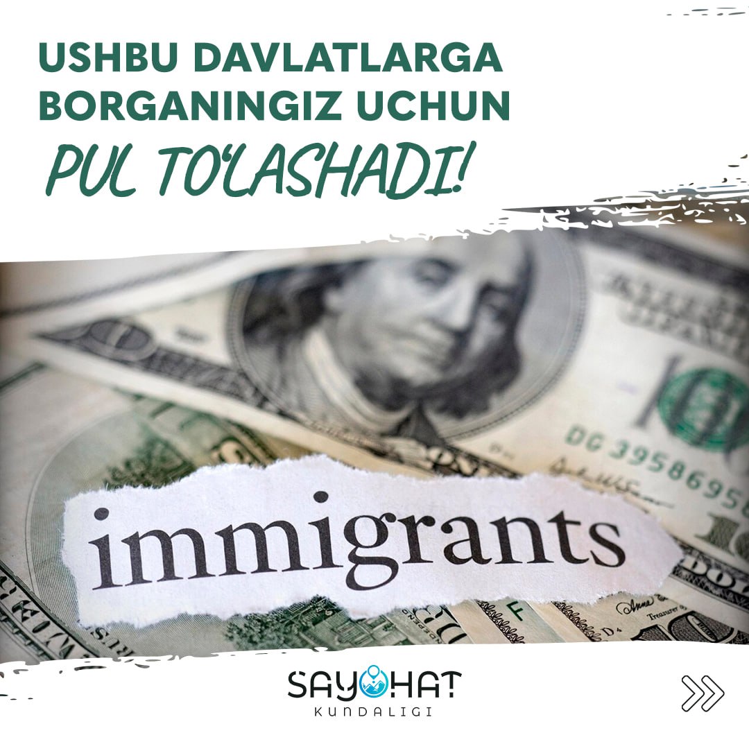 🤑They will pay you to go to these countries
