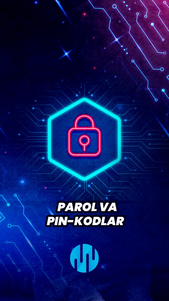 Password and pin codes