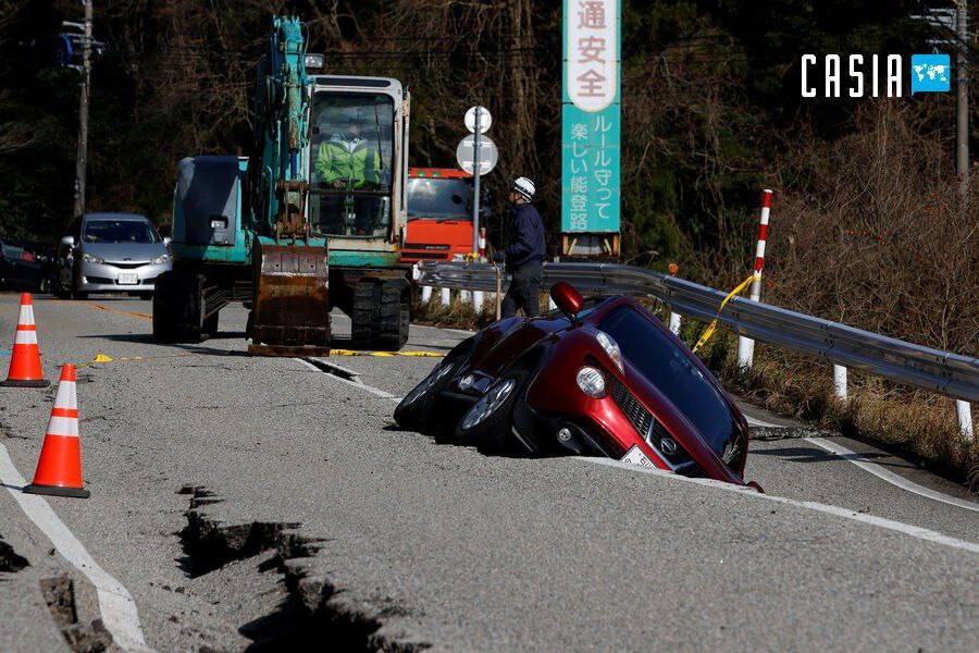 The victims of the earthquake in Japan have reached 55 people