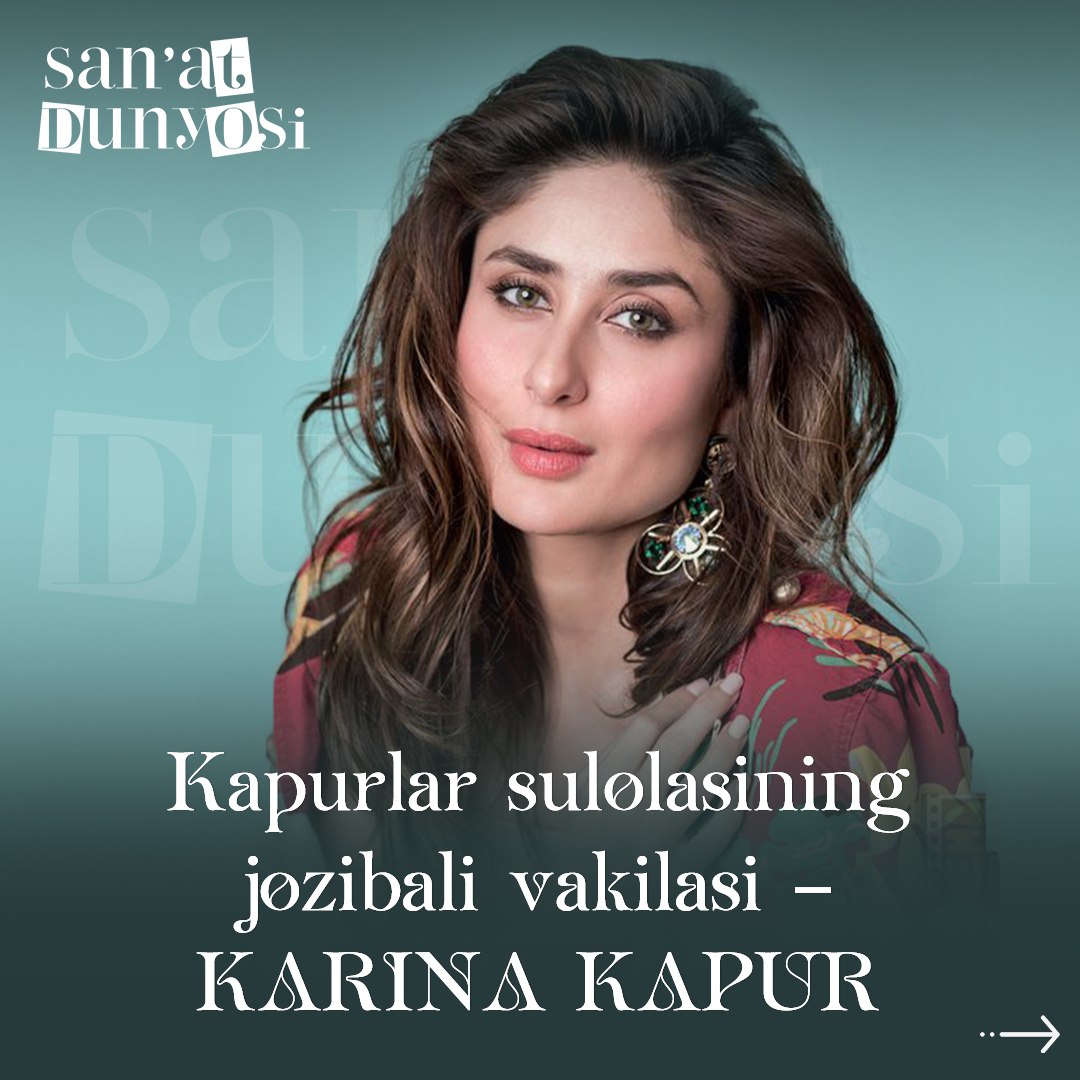 😍About the attractive representative of the Kapoor dynasty - Kareena Kapoor