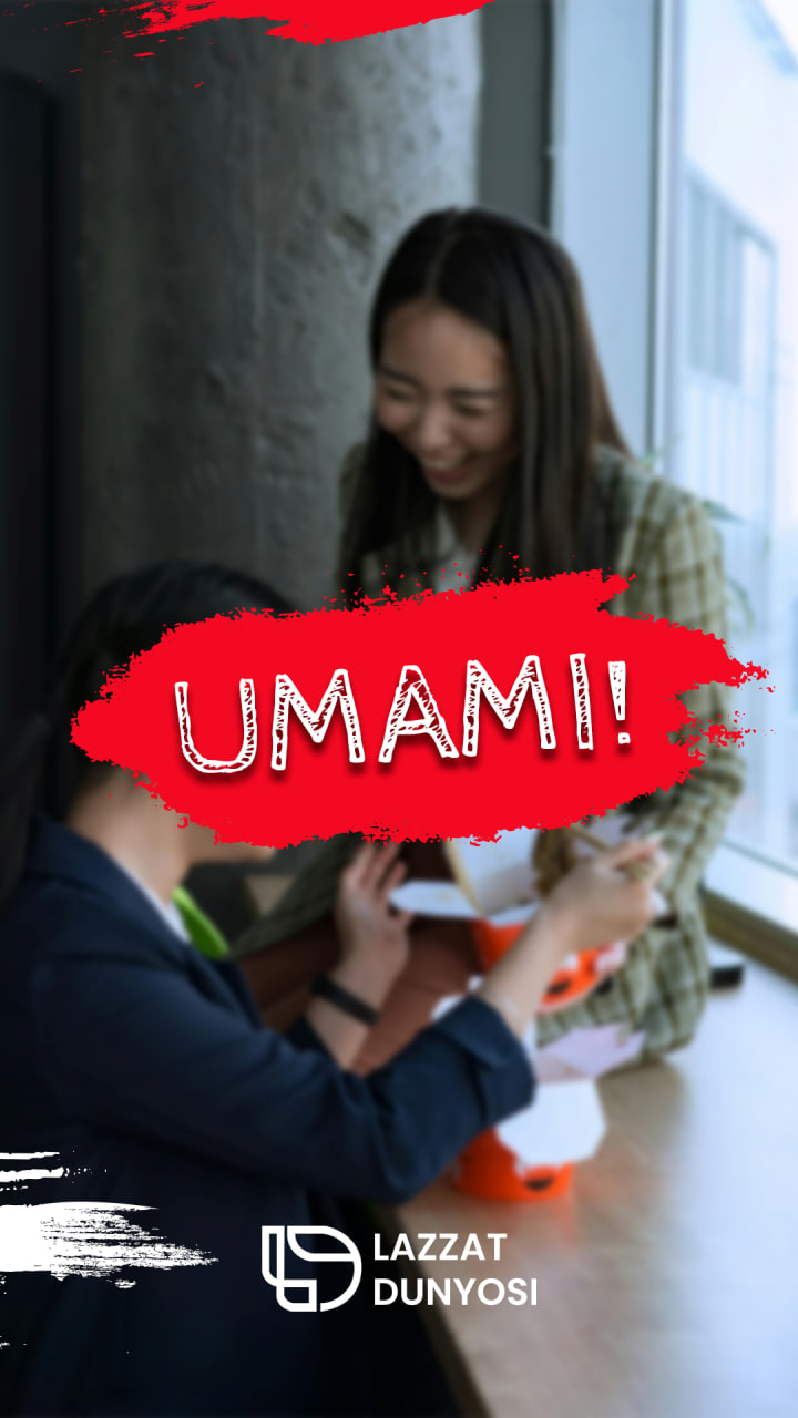 Watch the video till the end to know what umami is😉