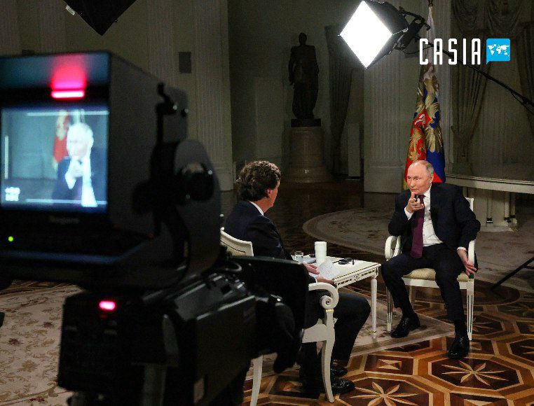 Putin gave an interview to an American journalist
