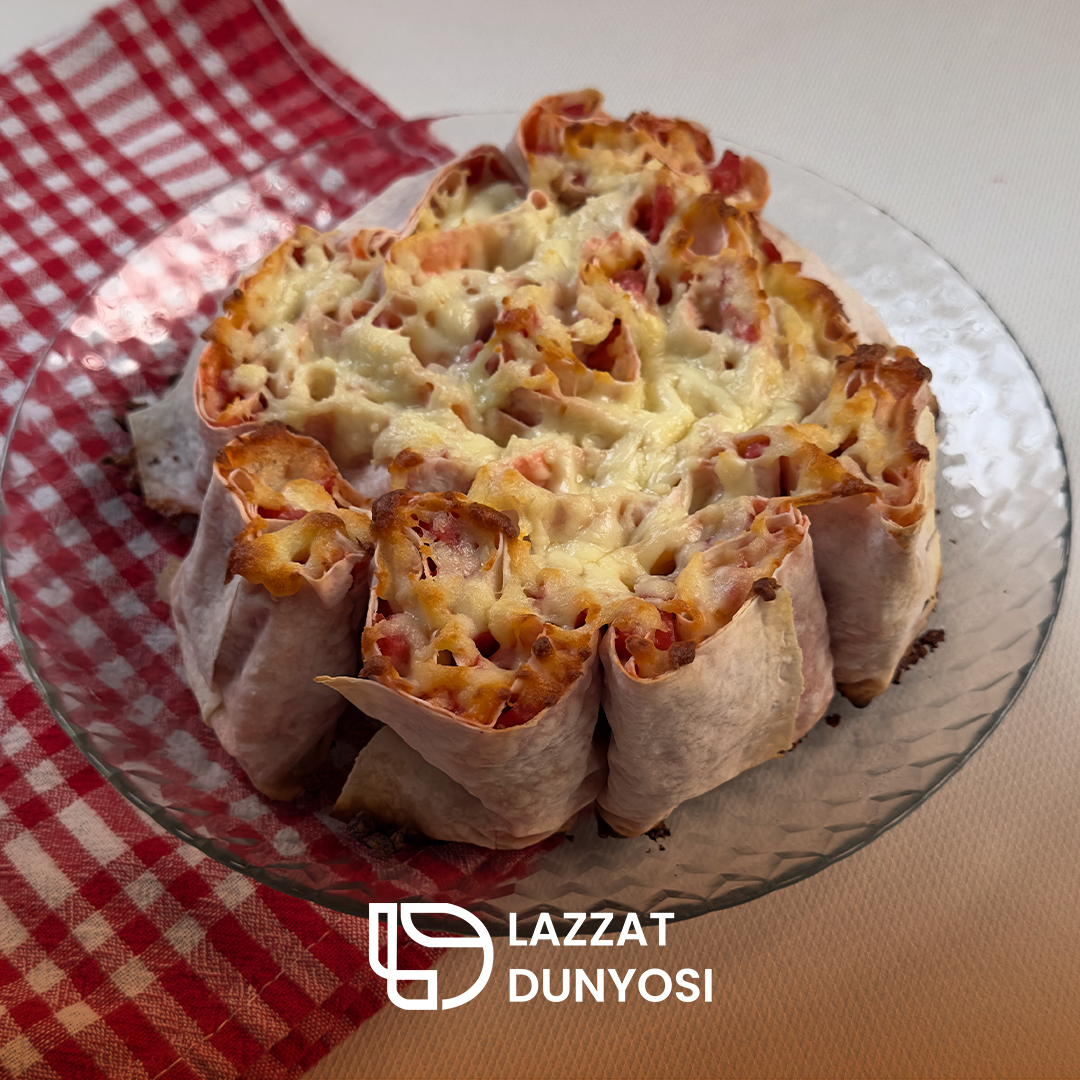Rolled lavash