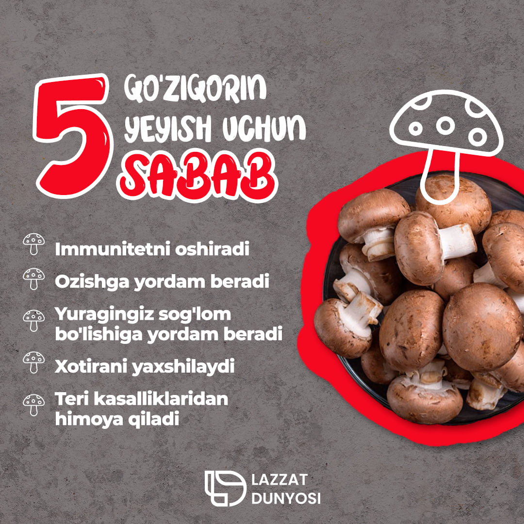 We have listed 5 useful properties of mushrooms for you