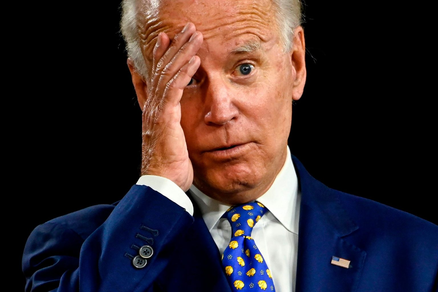 Biden "dropped a melon" again