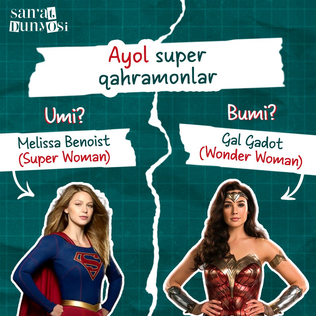 🦸‍♂️Which superheroes do you like the most?