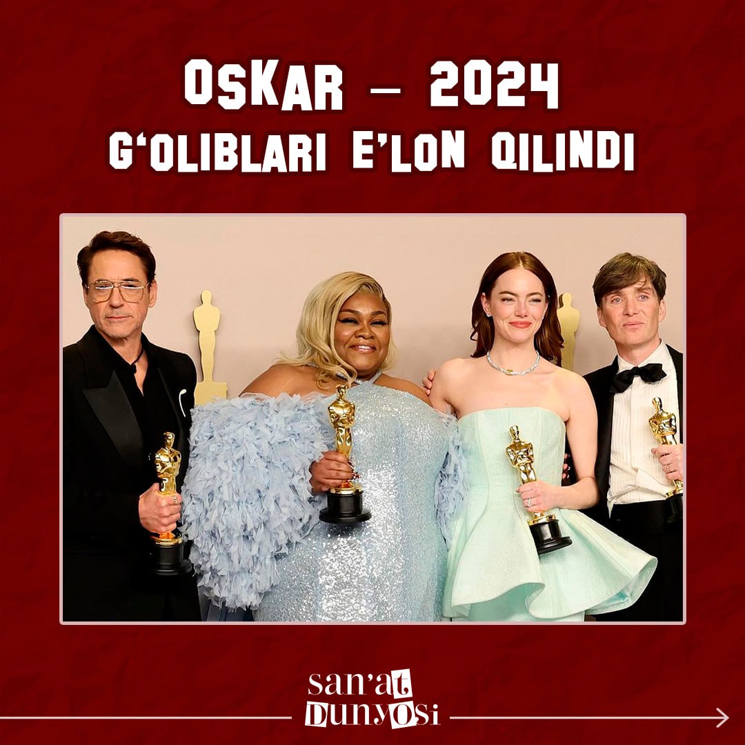 🏆 "Oscar-2024" results
