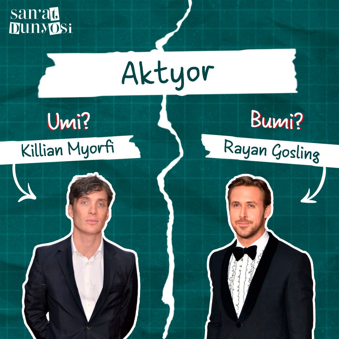 👨‍🎤Which actor do you like the most?