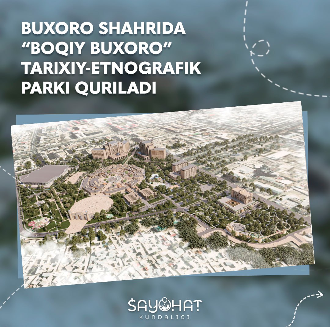 🕌 The project of the historical-ethnographic park "Baqi Bukhara" was announced