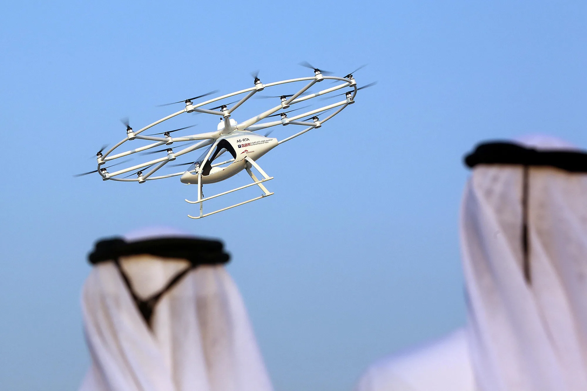 During the Hajj season, Saudi Arabia plans to test flying taxis and drones