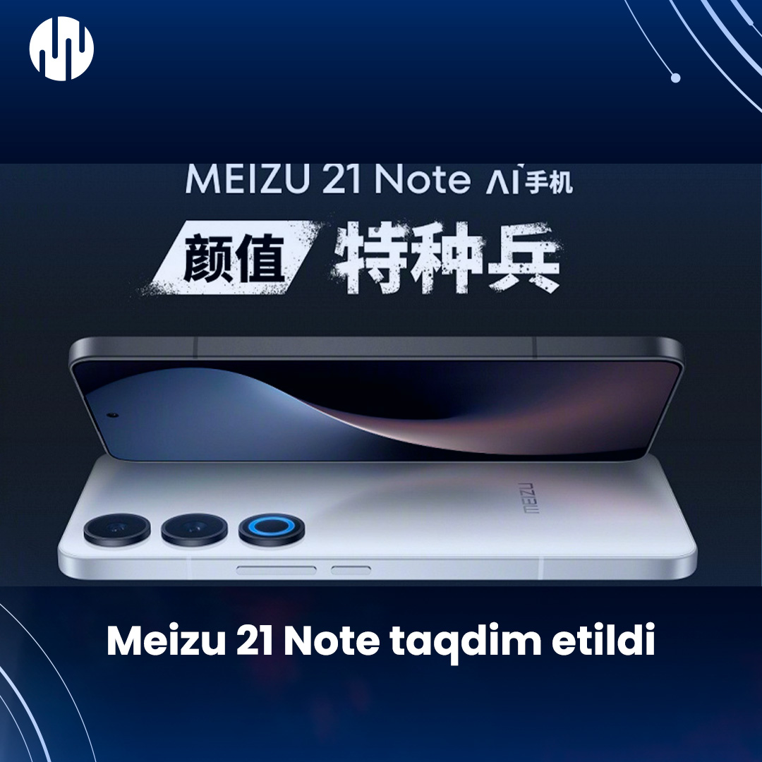 ⚡️The legendary Meizu Note is back. Meizu 21 Note was introduced
