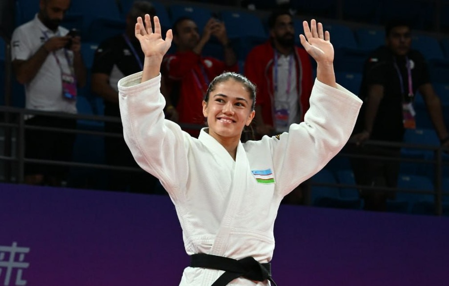 Diyora Keldiyorova won a silver medal at the World Cup!