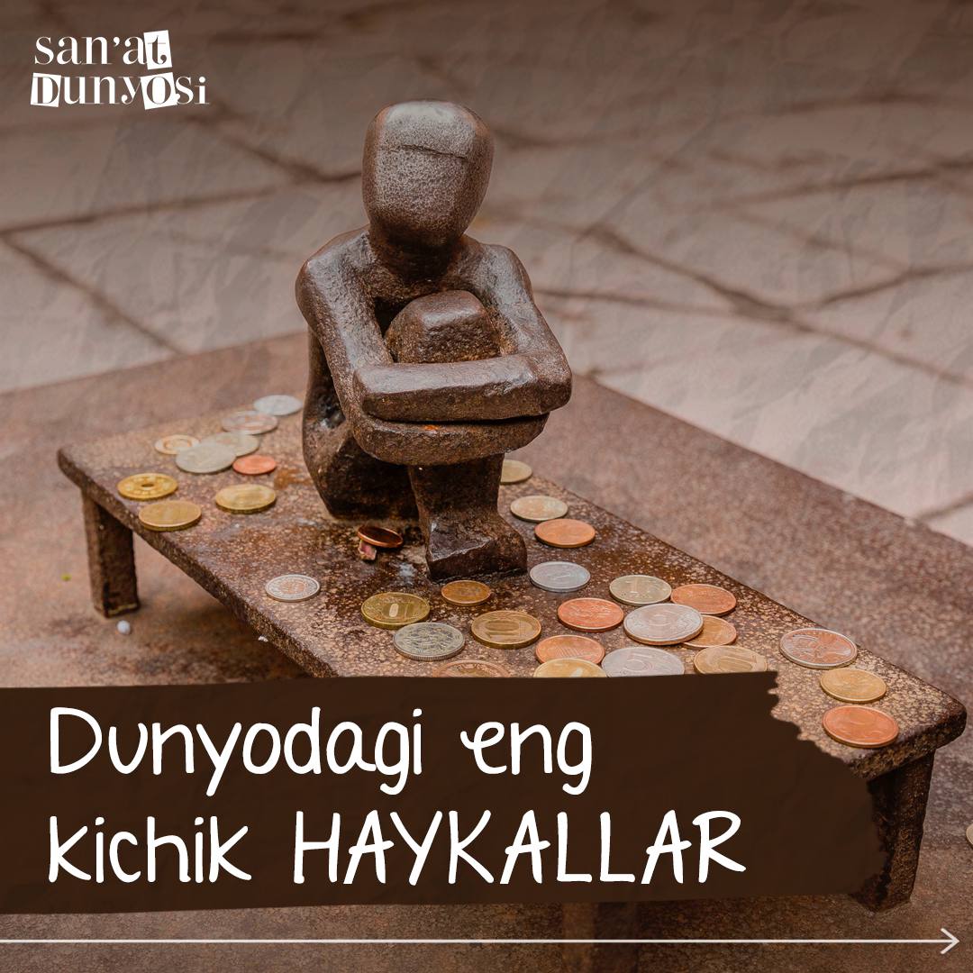 🗽The smallest statues in the world