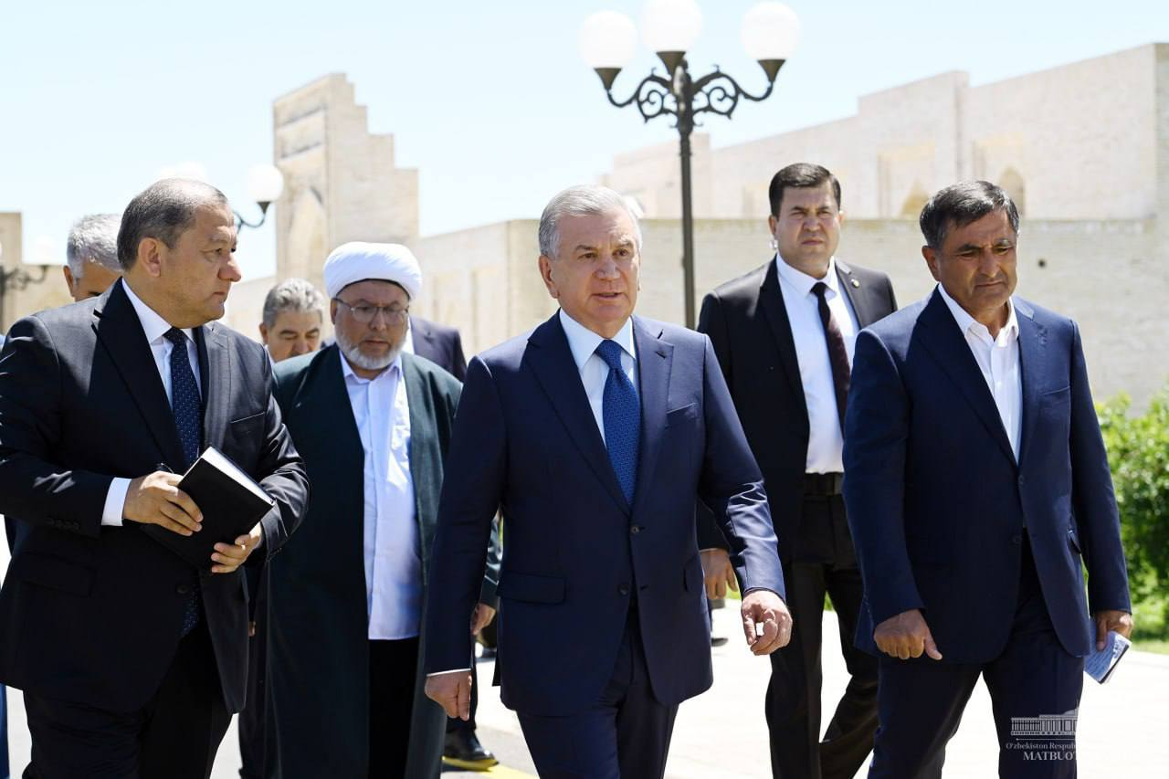 Shavkat Mirziyoyev went to Bukhara