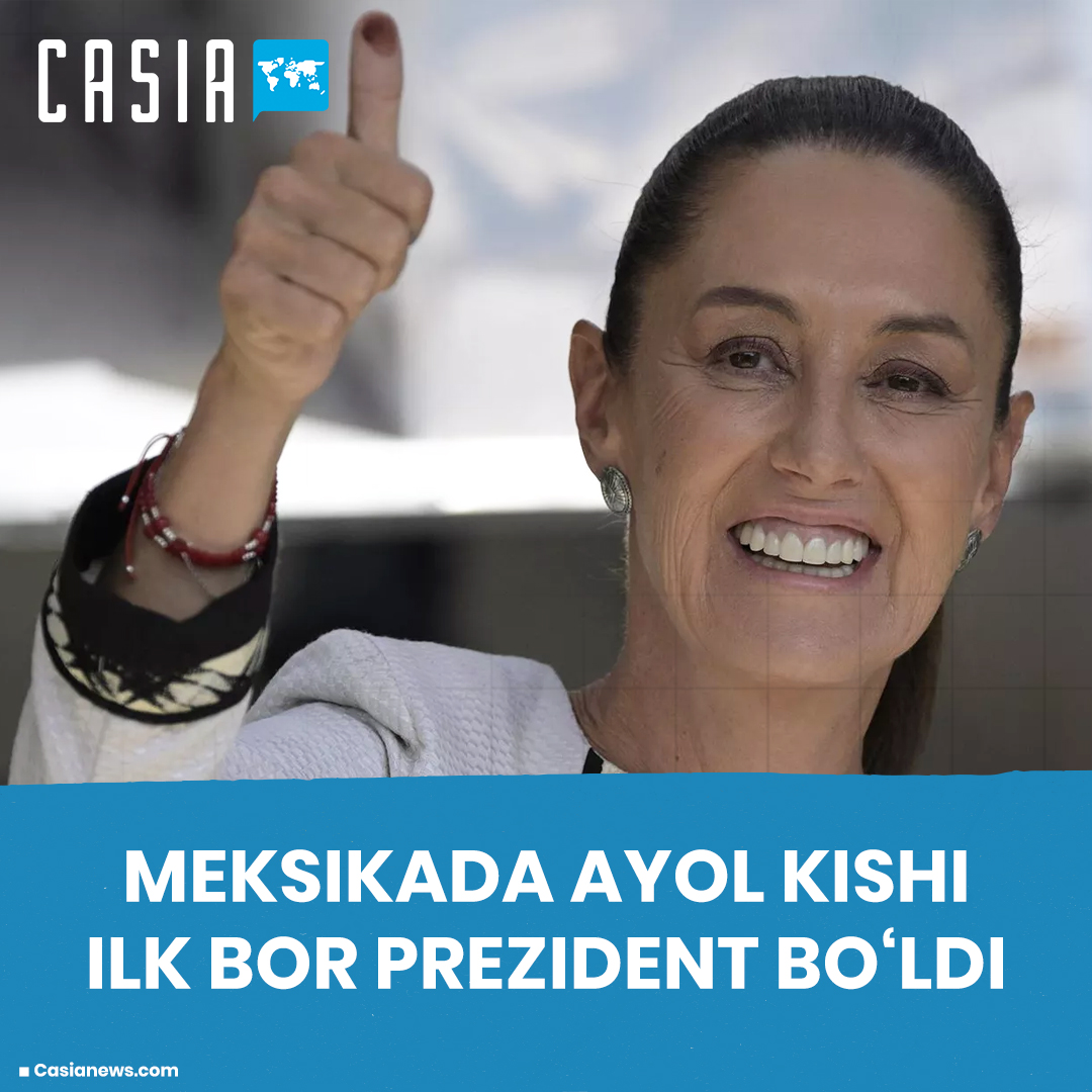 In Mexico, a woman became the first president