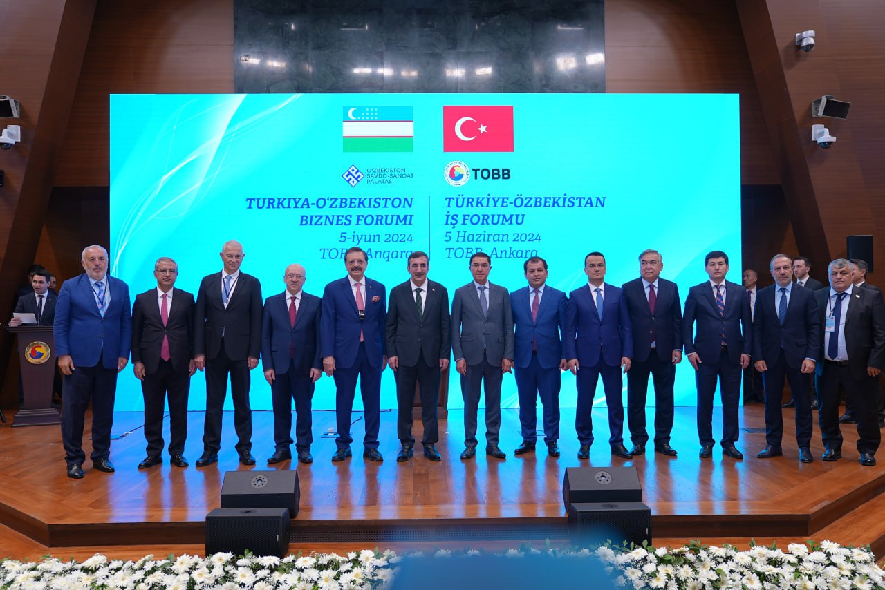 The Uzbekistan-Turkey Business Forum was held in Ankara