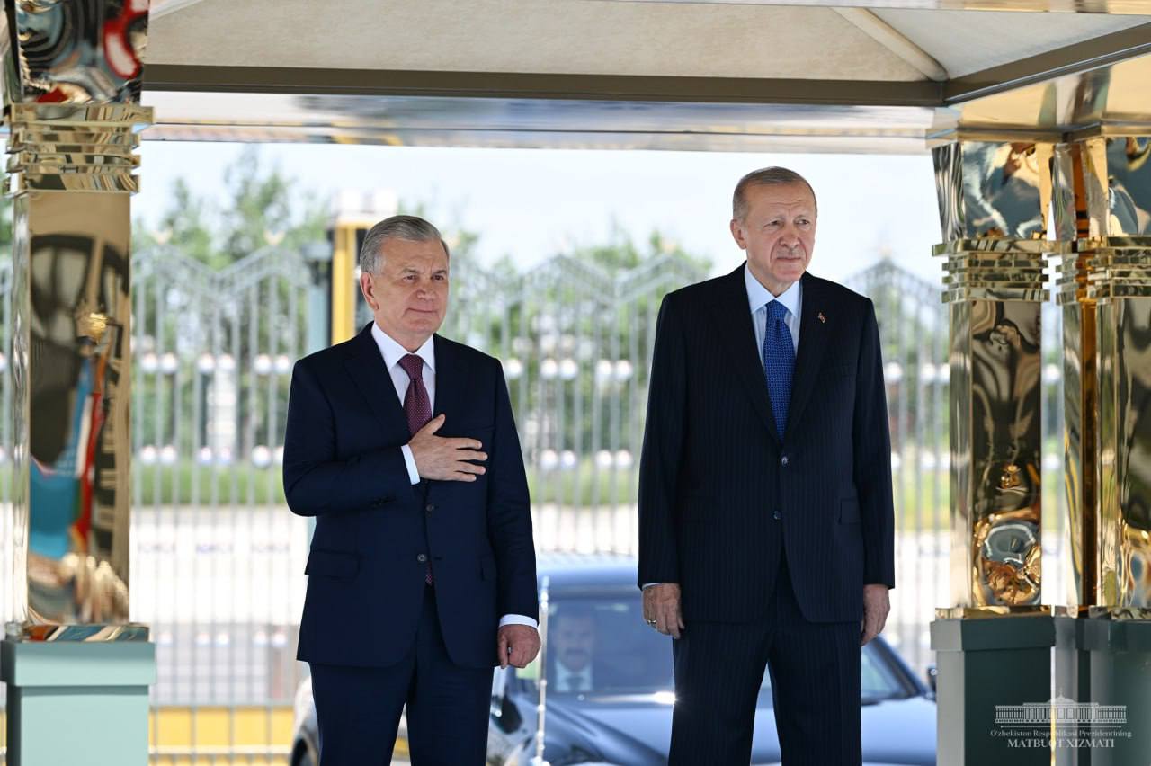 Anqarada O‘zbekiston prezidentini rasmiy kutib olish marosimi bo‘lib o‘tdi