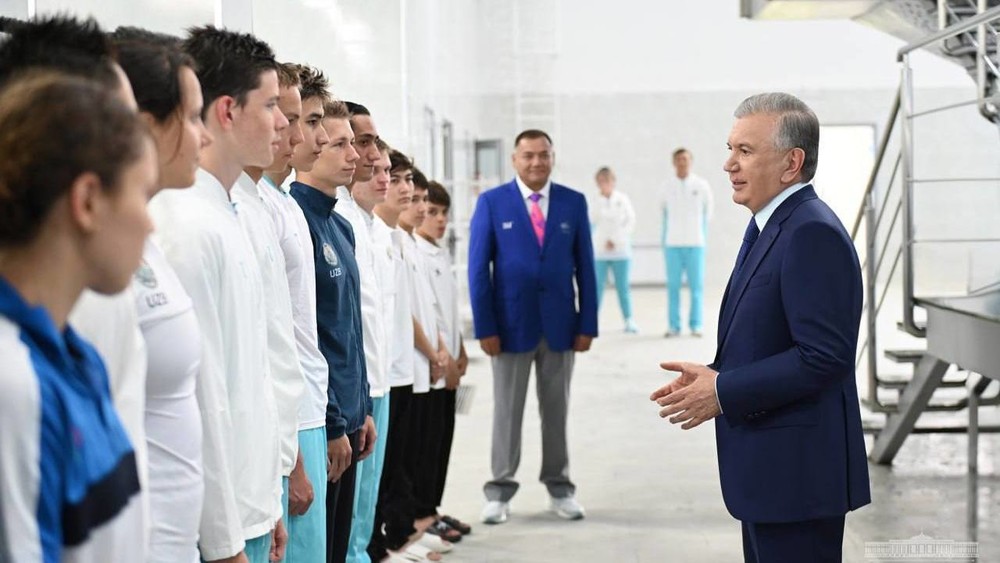 Another water sports palace was opened in Tashkent