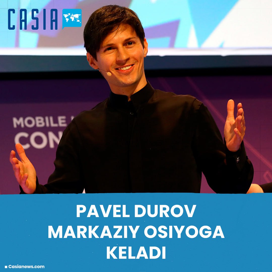 Pavel Durov is expected to come to Central Asia