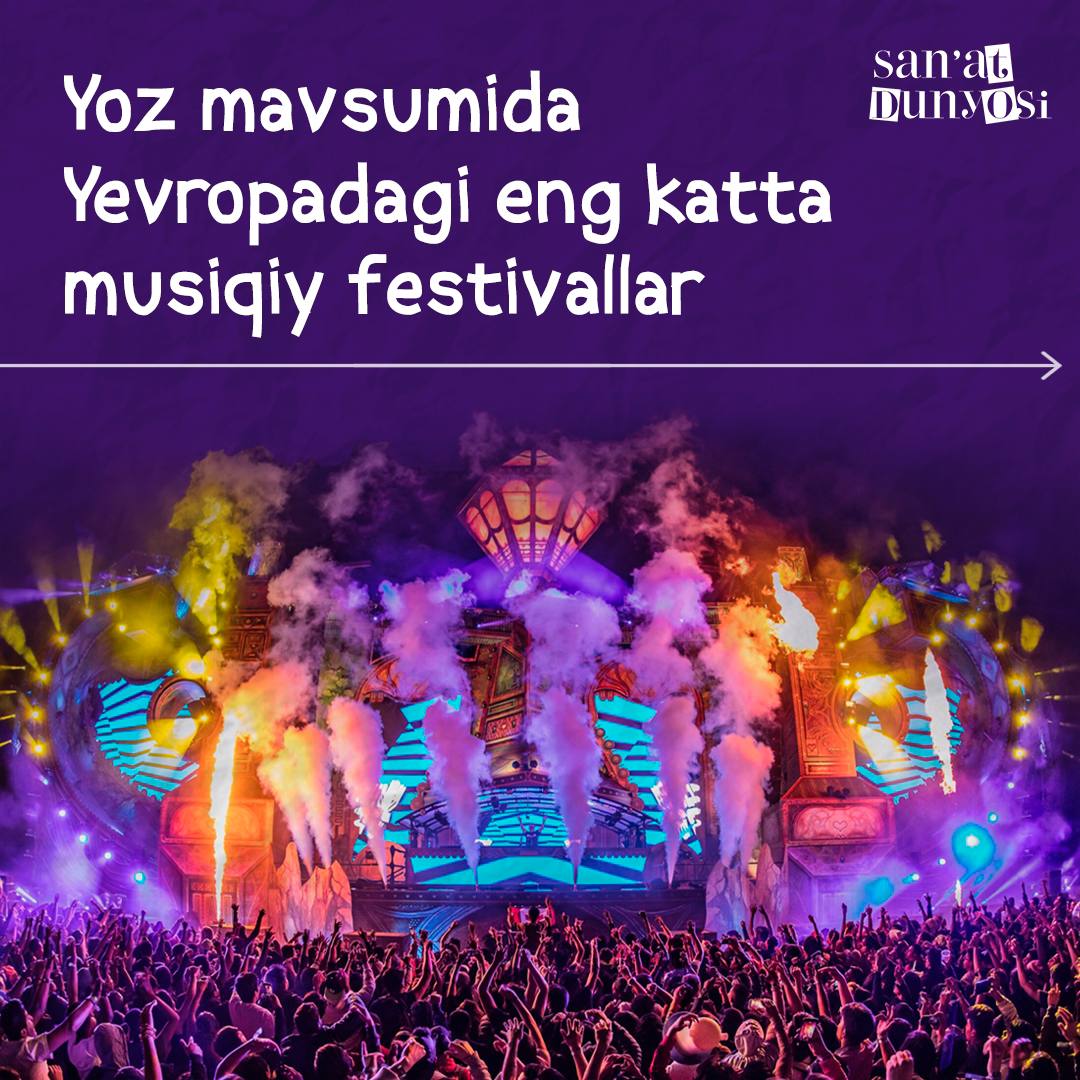 Europe's biggest music festivals in summer