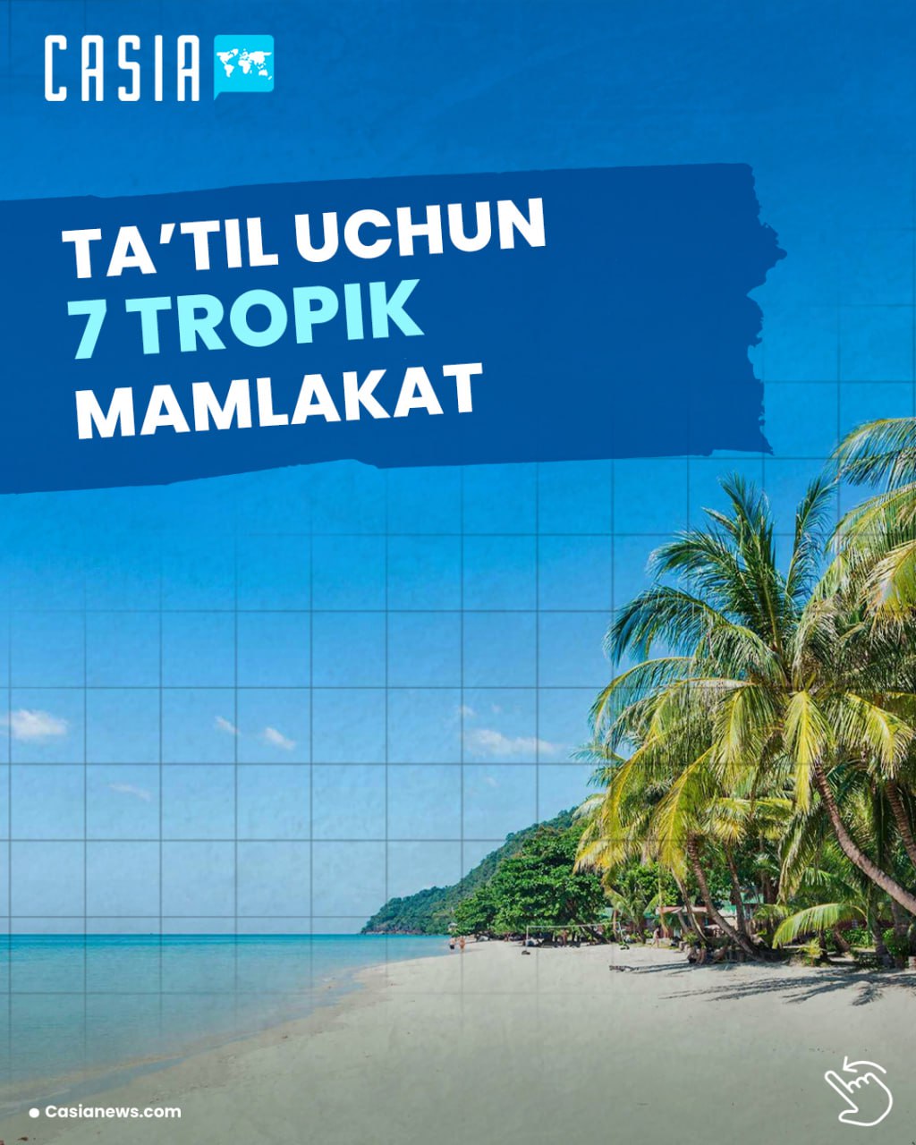 7 tropical countries for vacation