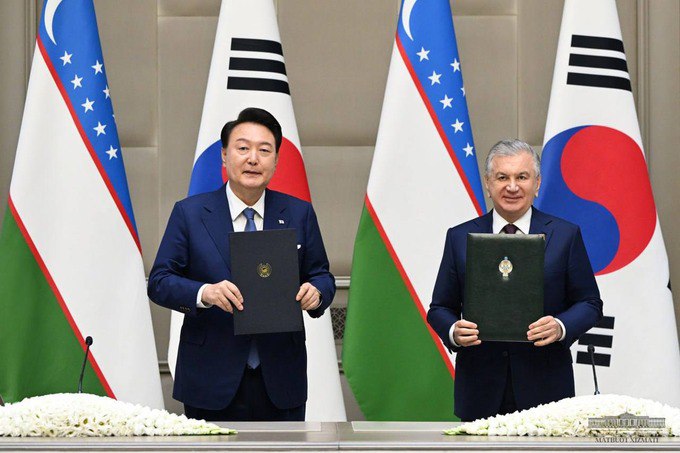 17 documents were signed between Uzbekistan and South Korea