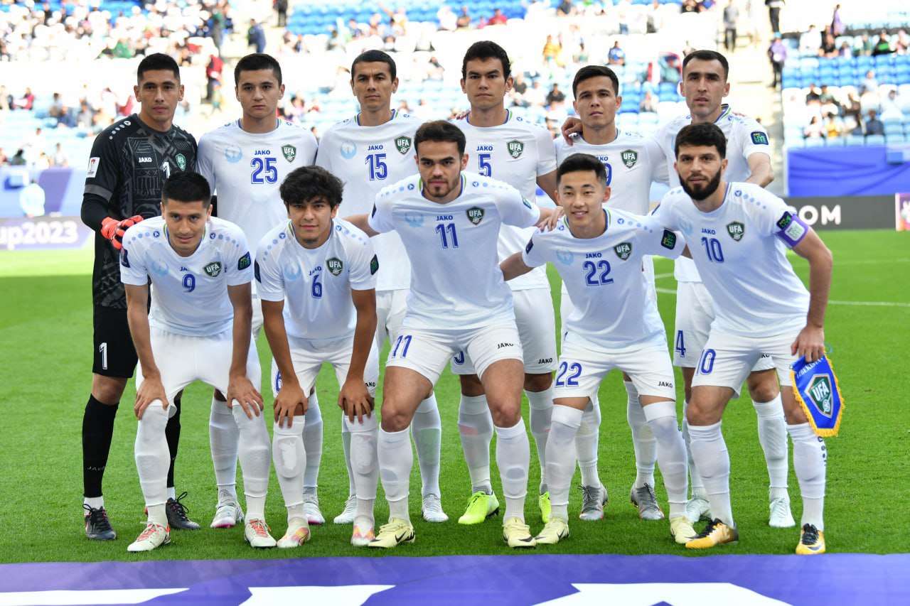 Uzbekistan rose 2 places in the FIFA ranking
