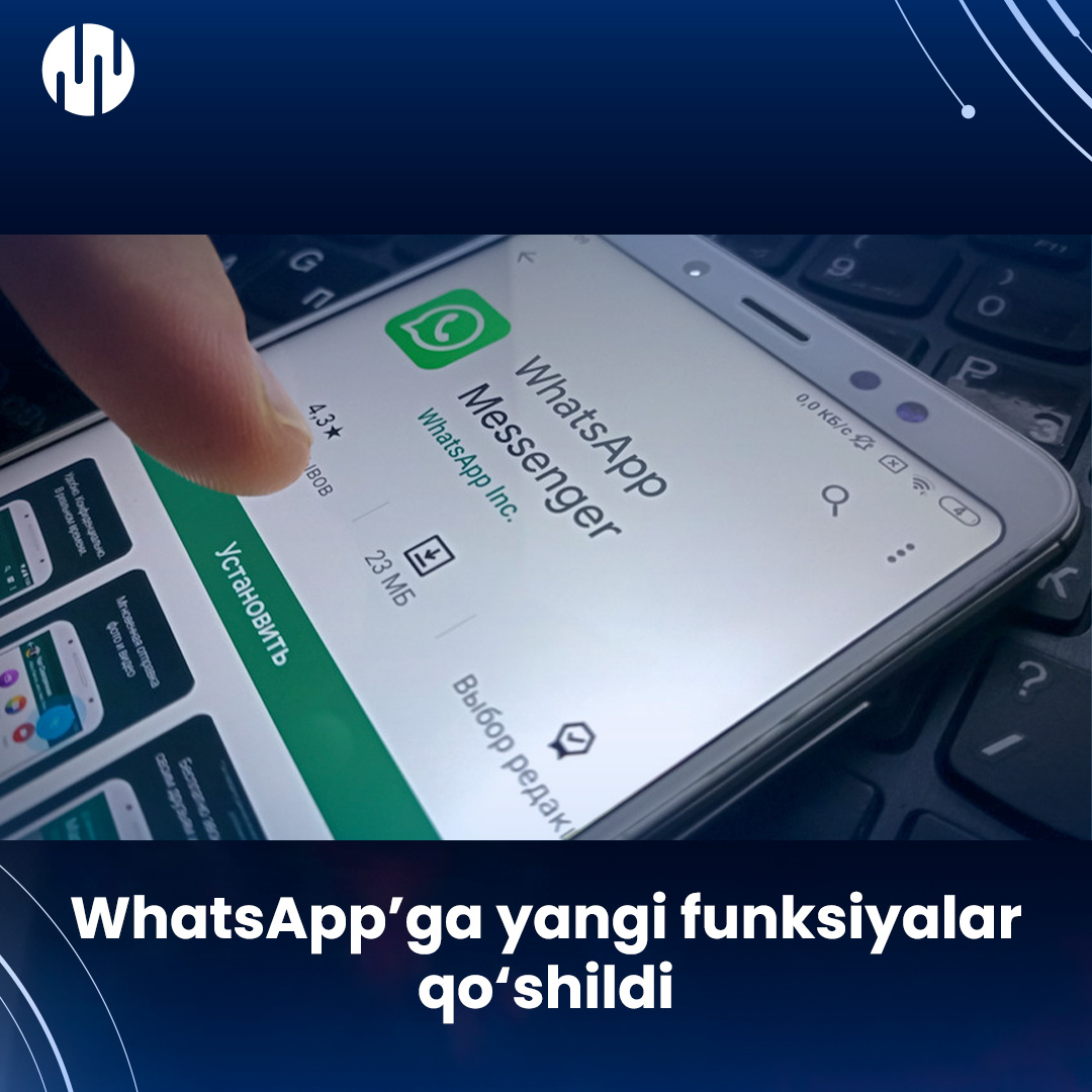 WhatsApp’da videoqo‘ng‘iroqlar uchun yangi funksiyalar paydo bo‘ldi
