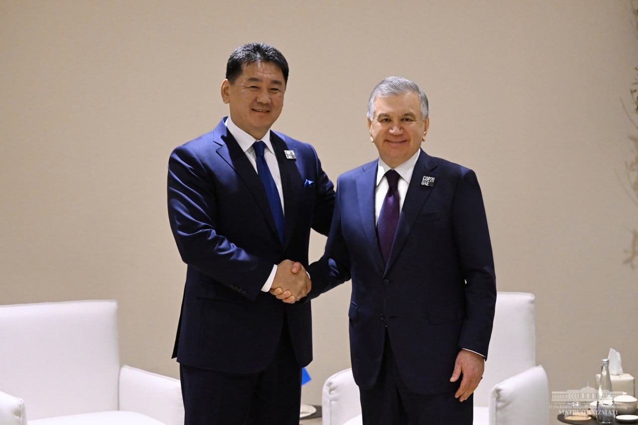 The President of Mongolia is coming to Uzbekistan
