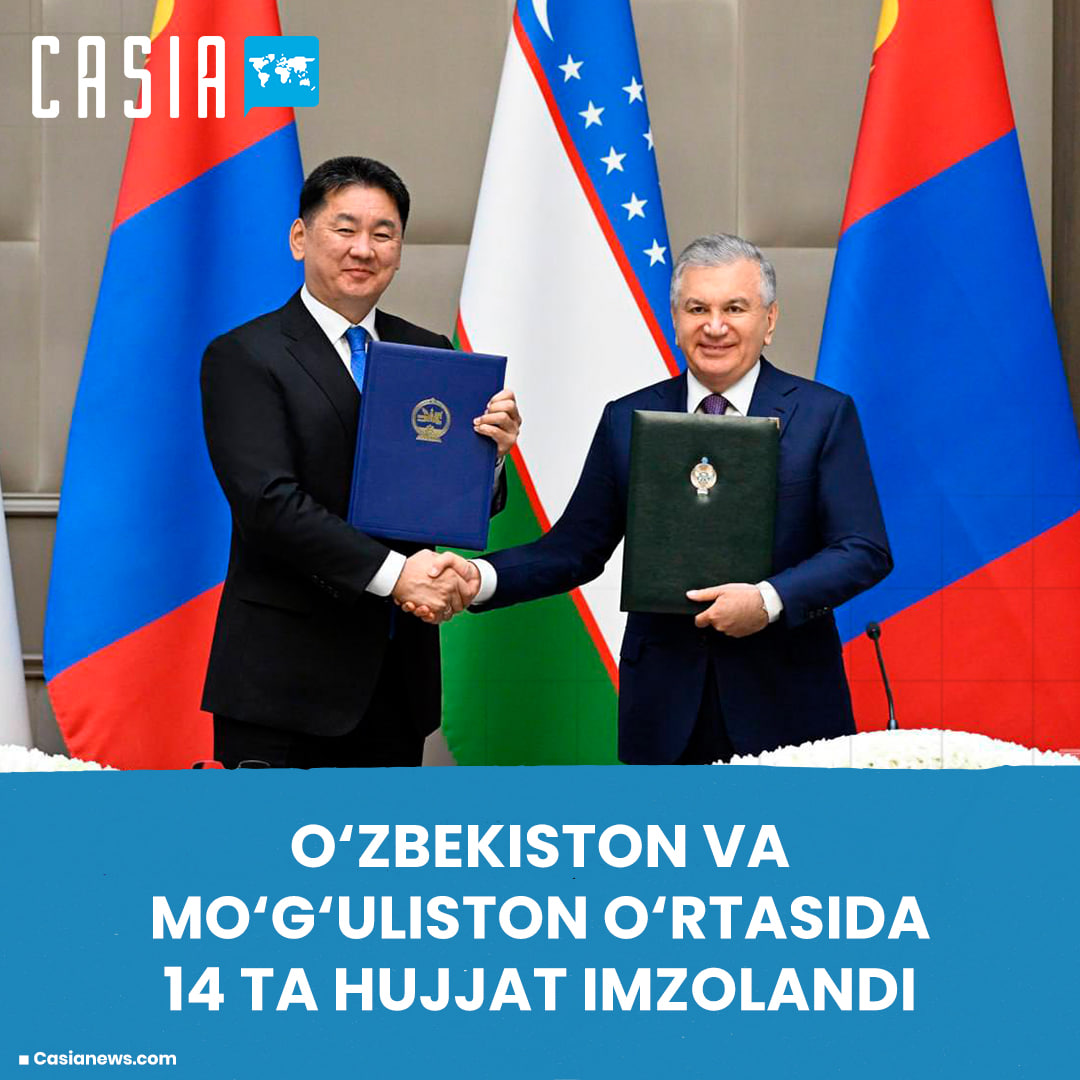 14 documents were signed between Uzbekistan and Mongolia
