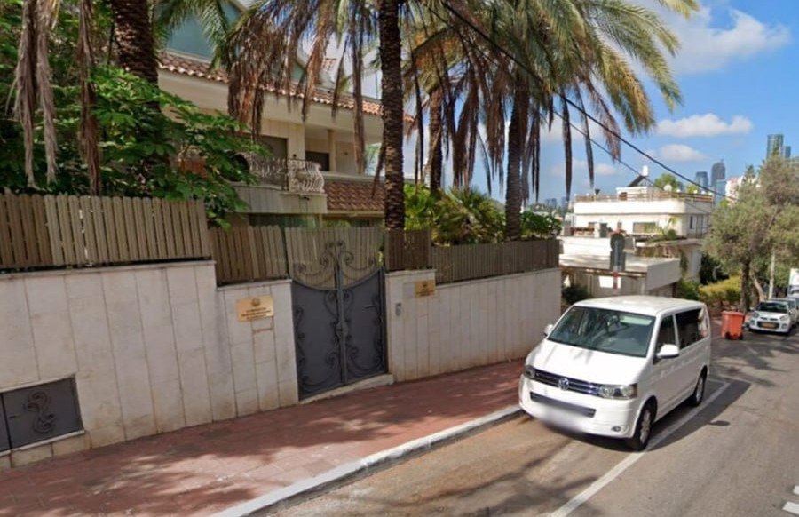 The embassy in Israel issued a warning