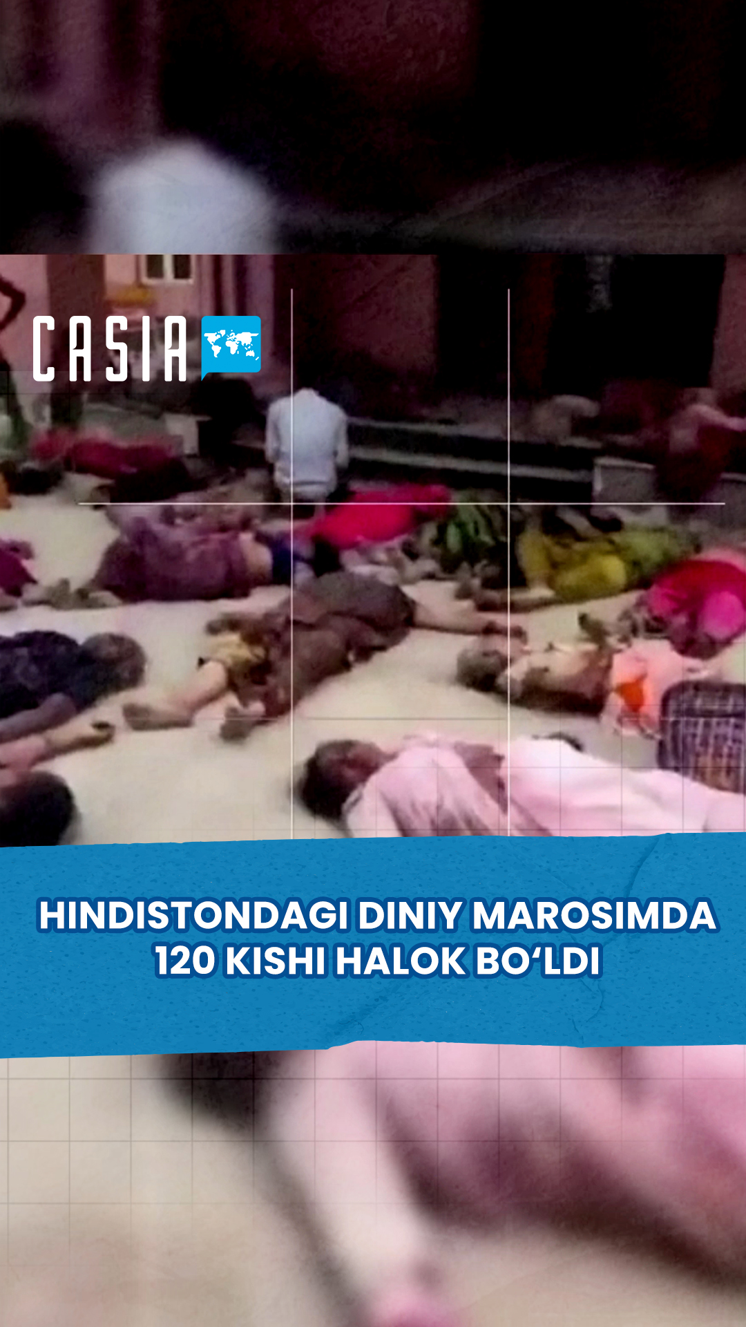 120 people died in a stampede during a religious ceremony in India