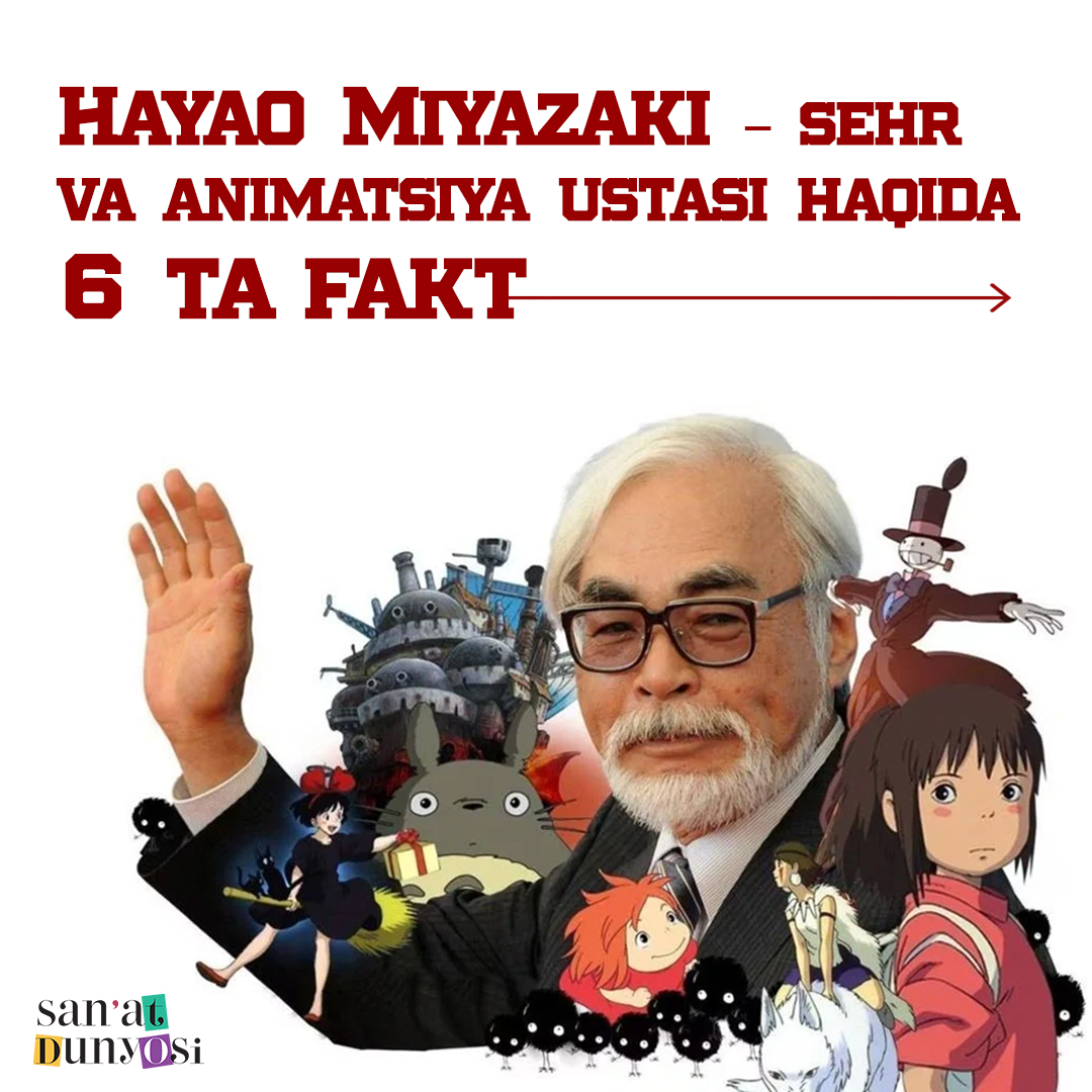 7 facts about Hayao Miyazaki - the master of magic and animation
