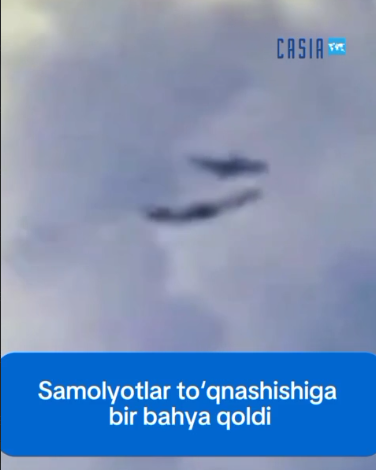 Two passenger planes almost collided with each other