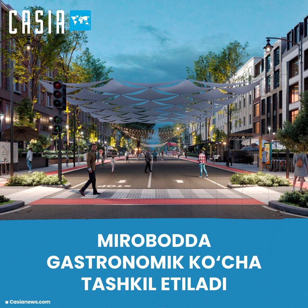 A gastronomic street will be established in Mirabad