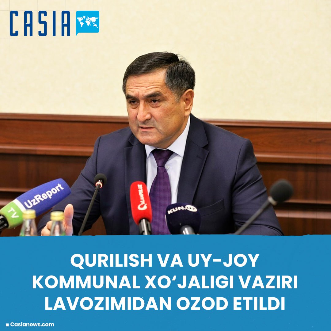 He was dismissed from the position of Minister of Construction and Housing and Communal Economy