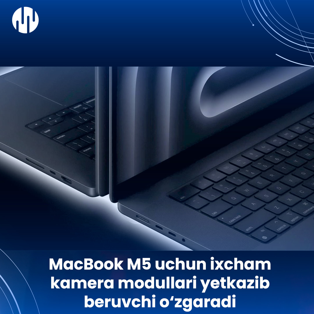 Apple will change supplier of compact camera modules for MacBook M5 in 2025