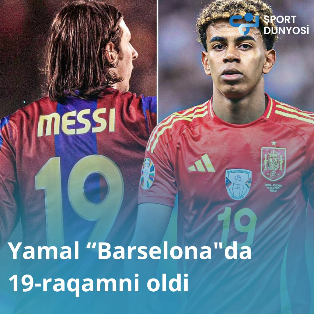 Yamal got number 19 in "Barcelona"