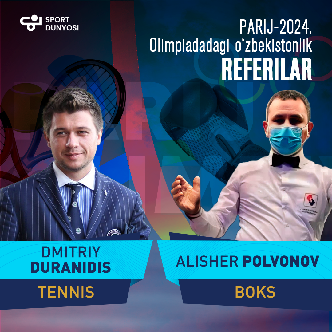 Uzbek referees at the Paris-24 Olympics